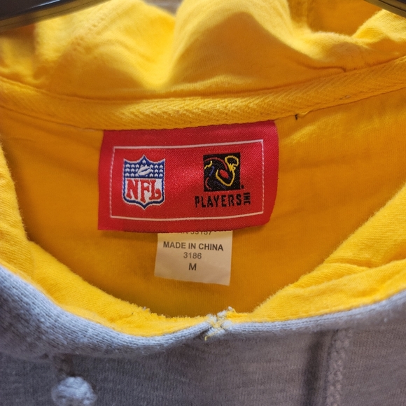 Vintage 90's Pittsburgh Steelers Hoodie sz M - Picture 4 of 6